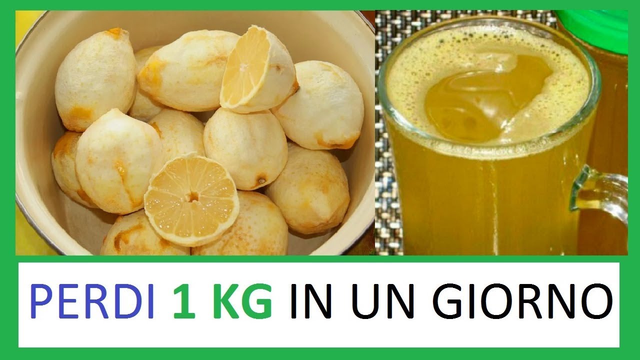 bevi questo tutti i giorni